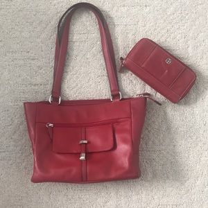 Pocket book with matching wallet